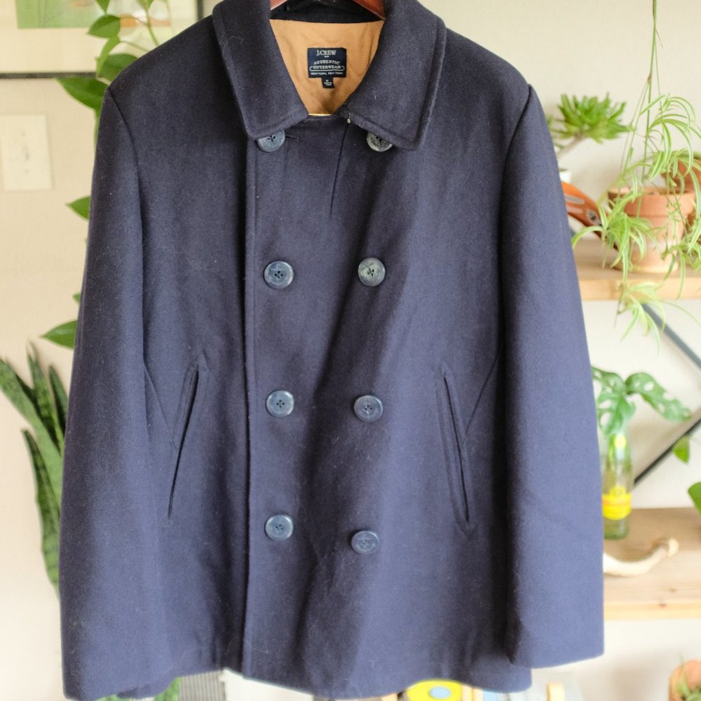 J. Crew Peacoat Navy